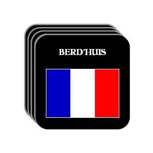  France   BERDHUIS Set of 4 Mini Mousepad Coasters 