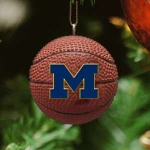  Michigan   Basketball Ornament