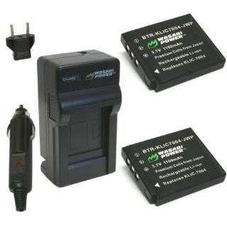 Wasabi Power Battery and Charger Kit for Fuji NP 50 and FinePix F70EXR 