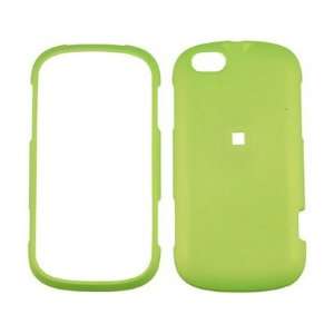  Rubberized Plastic Phone Cover Case Neon Green For 