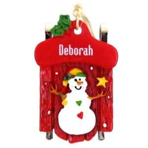  Ganz Personalized Deborah Christmas Ornament