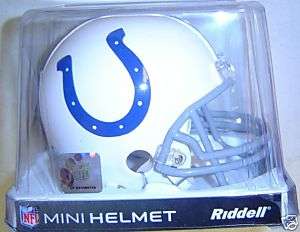 Indianapolis Colts Riddell NFL Mini Helmet NEW IN BOX  