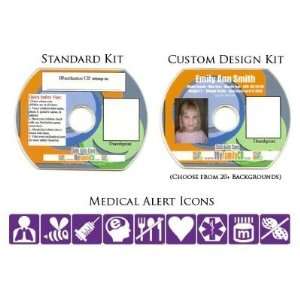  Safe Kids Card Identification CD   Child ID   DIY Kit 