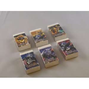  Transformers Movie 2 Eraser Set (Set of 6) Toys & Games