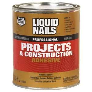  LIQUID NAILS PROJECTS & CONSTRUCTION ADHESIVE   LNP 603 