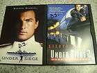Under Siege 1 & 2 Dark Territory *2 DVD SET*Steven Seagal