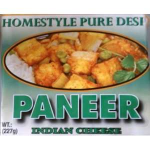 Desi Paneer Cubes (Fried) 227gram  Grocery & Gourmet Food