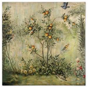 Uttermost 47.9 Inch Harvesting Birds Frameless Hand Painted Oil 