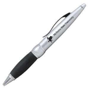  McNeese State Cowboys Brushed Silver Twist Ballpoint Pen 