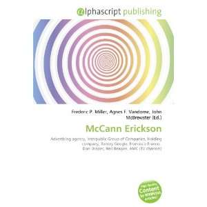 McCann Erickson [Paperback]