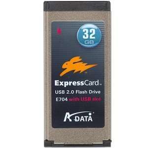   A Data E704 32GB USB 2.0 ExpressCard Flash Drive Electronics