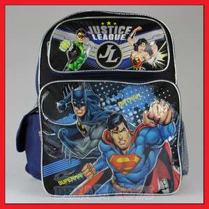Justice League 16 Backpack   Boys Superman Ironman   L  