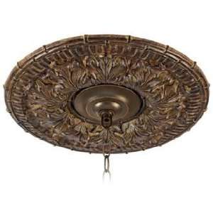  Transitional 16 Wide Bronze Ceiling Medallion
