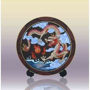 Dragon and Waves (Multi Color)   Home Decoration Air 