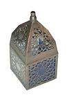 Elegant handmade islamic art brass candle lantern