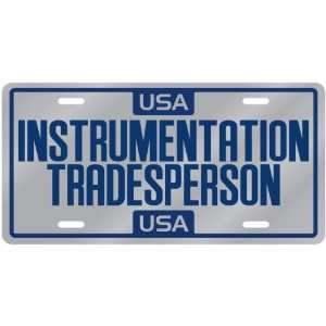  New  Usa Instrumentation Tradesperson  License Plate 