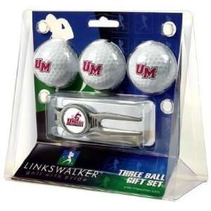  Massachusetts Minutemen 3 Golf Ball Gift Pack w/ Kool Tool 