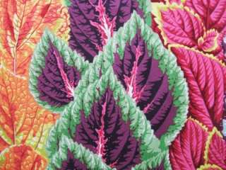 Philip Jacobs Westminster Rowan Begonia Leaves Fabric  