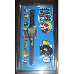   Mario World Electronic Handheld Color Game Watch (1991) Toys & Games