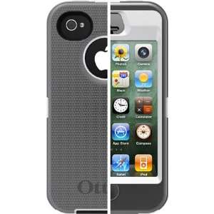  OtterBox iPhone 4S / 4 Defender Series Case White/Gunmetal 