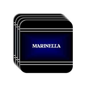  Personal Name Gift   MARINELLA Set of 4 Mini Mousepad 