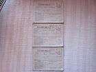 WORLD WAR 2 RATION BOOKS WITH STAMPS NO.3