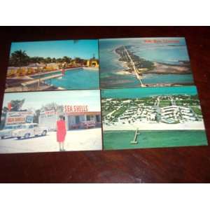   Gift & Shells, 2 cards of The Islander Resort, and Islamorada