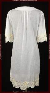 NEW WHISTLES LONDON Embellished Sheer Cotton Dress 8 M  