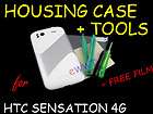 Replacement Housing Cover Case Black Tools AT T HTC Touch Pro 2 II 