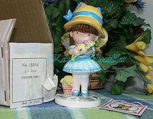 Joan Walsh Anglund Flower Girl 1981 new in box figurine Ceramic  