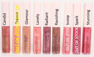 Smashbox Your Choice of 5 Lip Glosses NEW 50 shades to choose from 