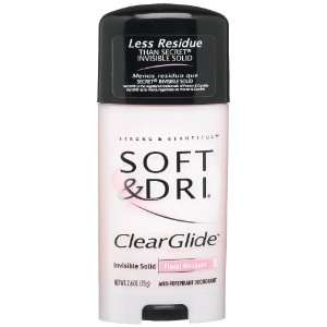 Soft & Dri Clear Glide Solid Anti Perspirant Deodorant, Floral Bouquet 