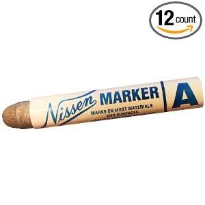 Nissen MAAL Marker A, 4 7/8 Length, 11/16 Diameter, Aluminum (Pack 