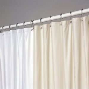  12 Each 72x72 White Wholesale Ultra Suede Shower Liners by 