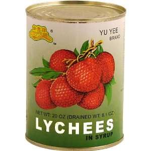 Lychees in Syrup   20 oz Grocery & Gourmet Food
