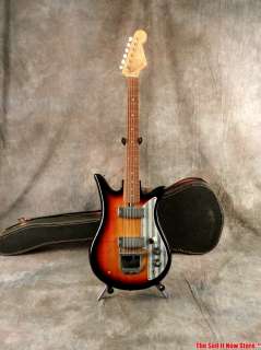 Vintage Teisco Japan E 200 E200 Solid Body Electric Guitar  