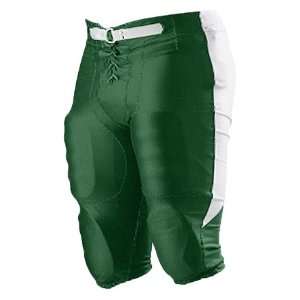  Alleson 640DSL Dazzle Football Pants DG/WH   DARK GREEN 