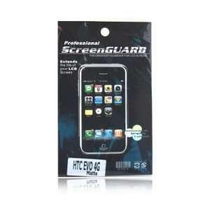  ANTIGLARE SCREEN PROTECTOR FOR HTC EVO 4G Cell Phones 
