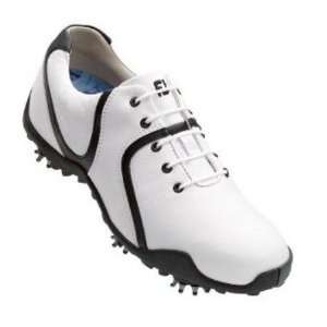 FootJoy LoPro Golf Shoes White/Black 97107 Medium 7.5 