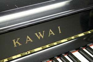 Black KAWAI 48 Upright Piano  
