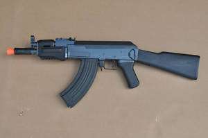 DE Metal AK 47 Electric Airsoft Gun 400 FPS Black A  
