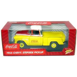  1955 Chevy Stepside Coca Cola Truck 1/18 Scale Toys 