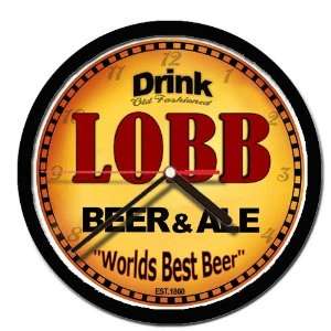  LOBB beer and ale cerveza wall clock 