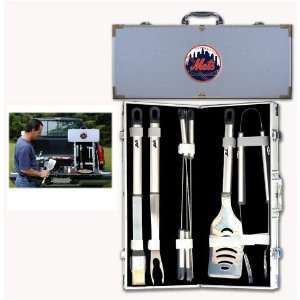  New York Mets MLB 8pc. BBQ Set w/Case