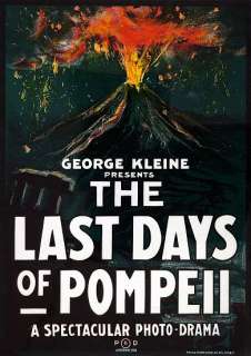 The Last Days of Pompeii Movie Poster  