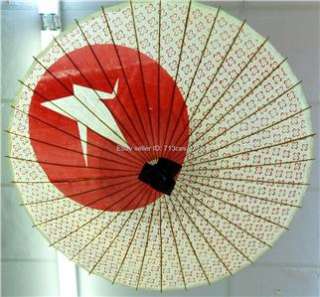 Large Big Japanese Bird Paper Parasol Umbrella KASA #LG  