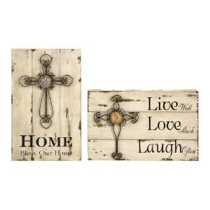  Inspirational Wall Décor   Live Love Laugh   Wall Accent 