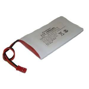  Custom Polymer Li Ion battery Pack 3.7 V 1500mAh (5.55wh 