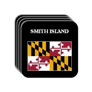  US State Flag   SMITH ISLAND, Maryland (MD) Set of 4 Mini 