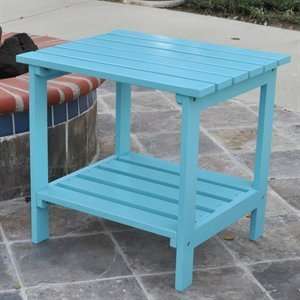  Shine Company 4106CB Large Rectangular Outdoor End Table 